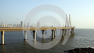 Bandra Worli Sea Link Bridge of Mumbai